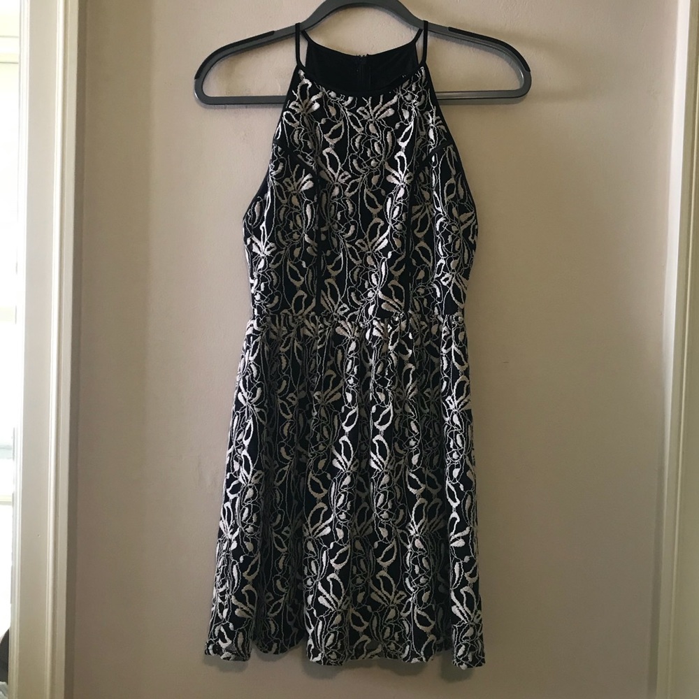 AQUA Halter Dress
